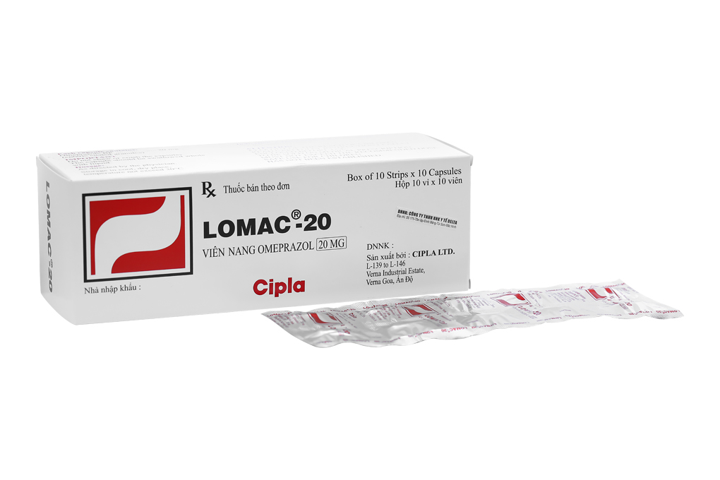 Tác dụng phụ của thuốc Lomac 20