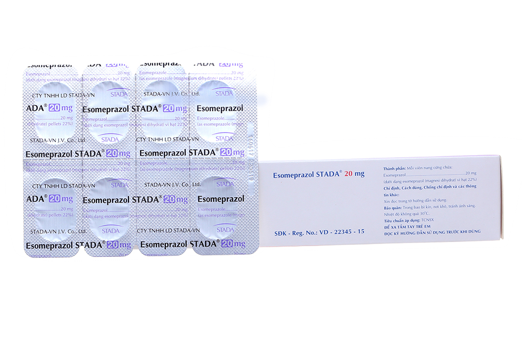 Thuốc Esomeprazole 20mg được sử dụng để điều trị bệnh gì?
