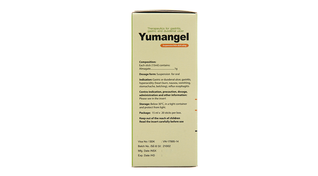 Yumangel có tác dụng giúp giảm triệu chứng nôn hoặc buồn nôn không?
