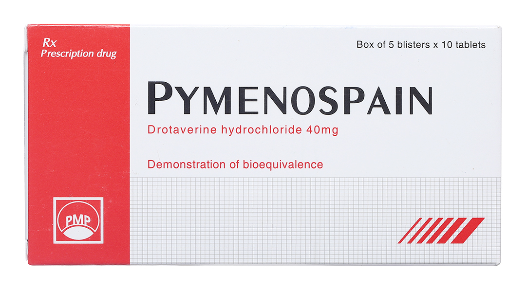 Pymenospain 40mg giảm đau do co thắt tiêu hóa