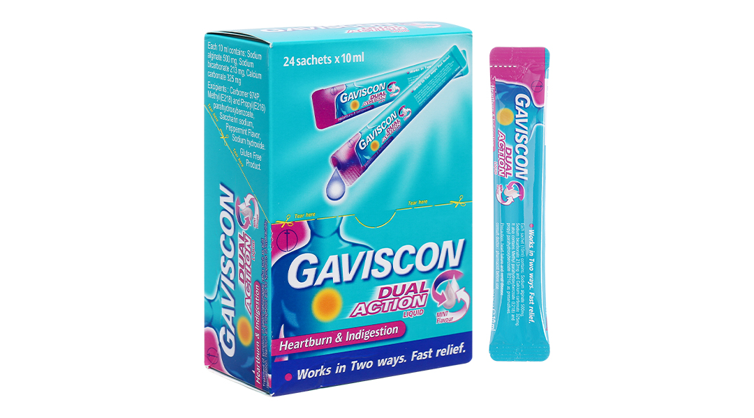 Gaviscon trị trào ngược dạ dày thực quản
