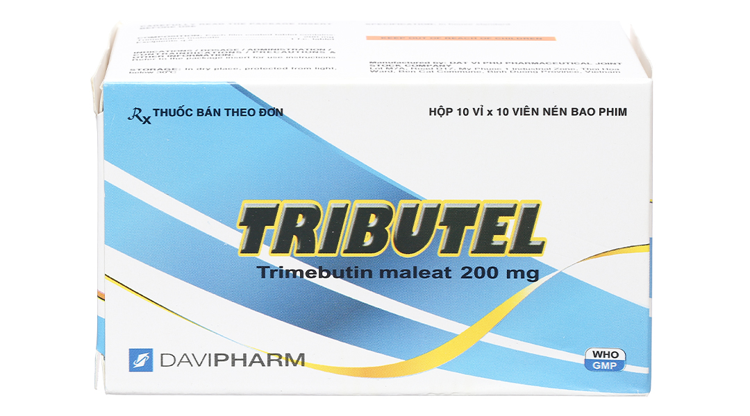 Tributel 200mg giảm đau do co thắt tiêu hóa