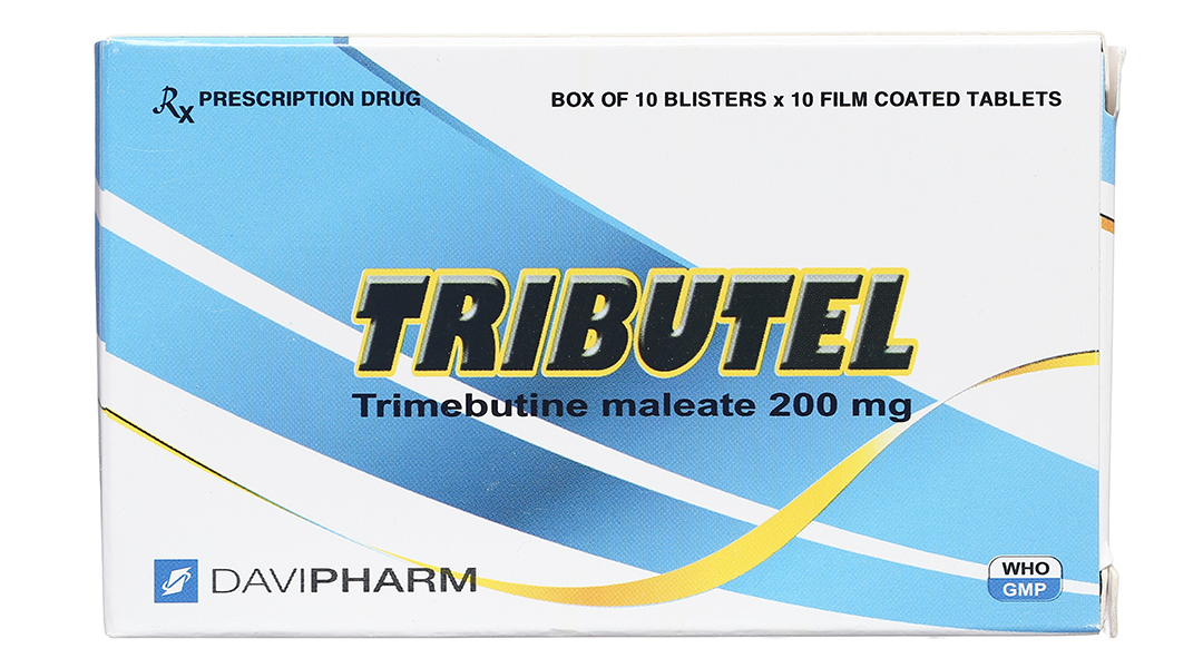 Tributel 200mg giảm đau do co thắt tiêu hóa