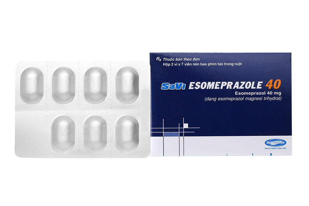 Thuốc savi esomeprazole 40mg được chỉ định điều trị những bệnh gì?