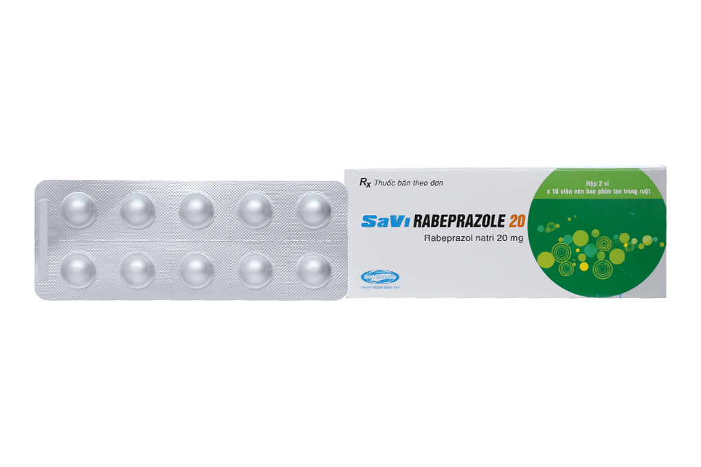 Rabeprazole natri 20mg được sử dụng để điều trị những bệnh lý nào?