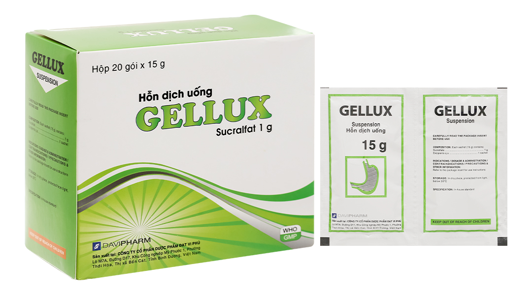 Thuốc dạ dày Gellux - Giải pháp hiệu quả cho các vấn đề về dạ dày