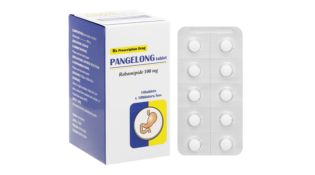Pangelong Tablet 100mg trị viêm loét dạ dày