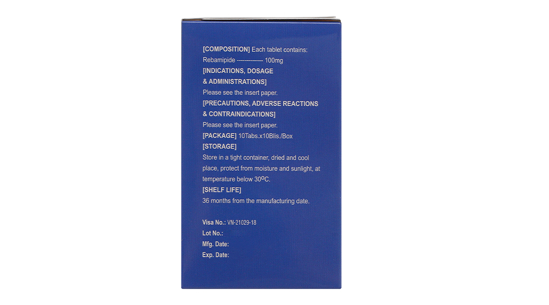 Pangelong Tablet 100mg trị viêm loét dạ dày