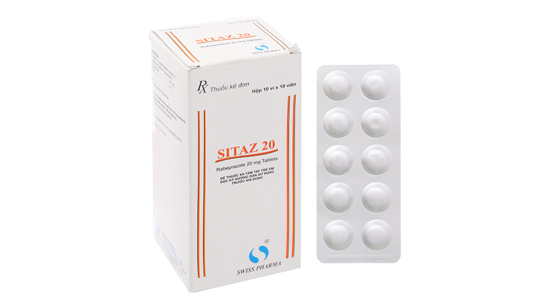 Sitaz 20 trị trào ngược dạ dày, thực quản