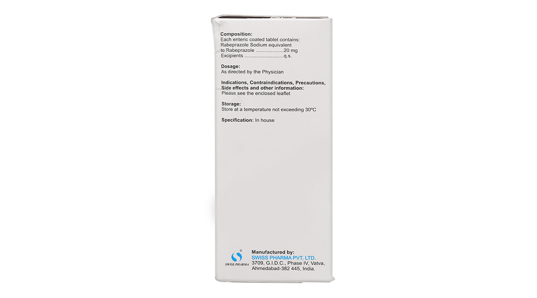 Sitaz 20 trị trào ngược dạ dày, thực quản