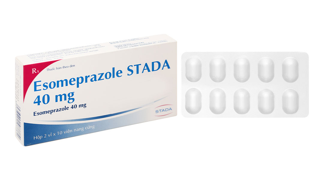 Esomeprazole Stada 40mg phòng và trị viêm loét dạ dày tá tràng (2 ...