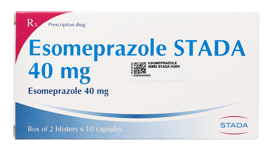 Esomeprazole Stada 40mg trị trào ngược dạ dày, thực quản