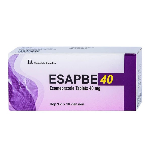Esapbe 40 trị trào ngược dạ dày thực quản