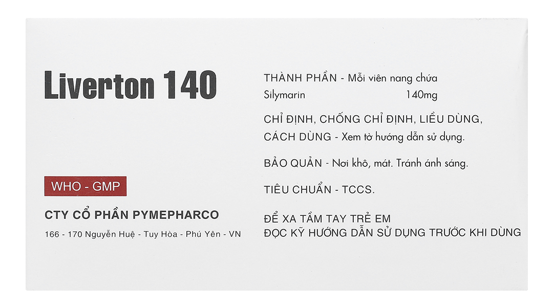 Liverton 140 hỗ trợ trị bệnh lý về gan