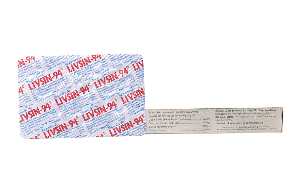 Livsin-94 là thuốc gì và được sử dụng để điều trị bệnh gì?
