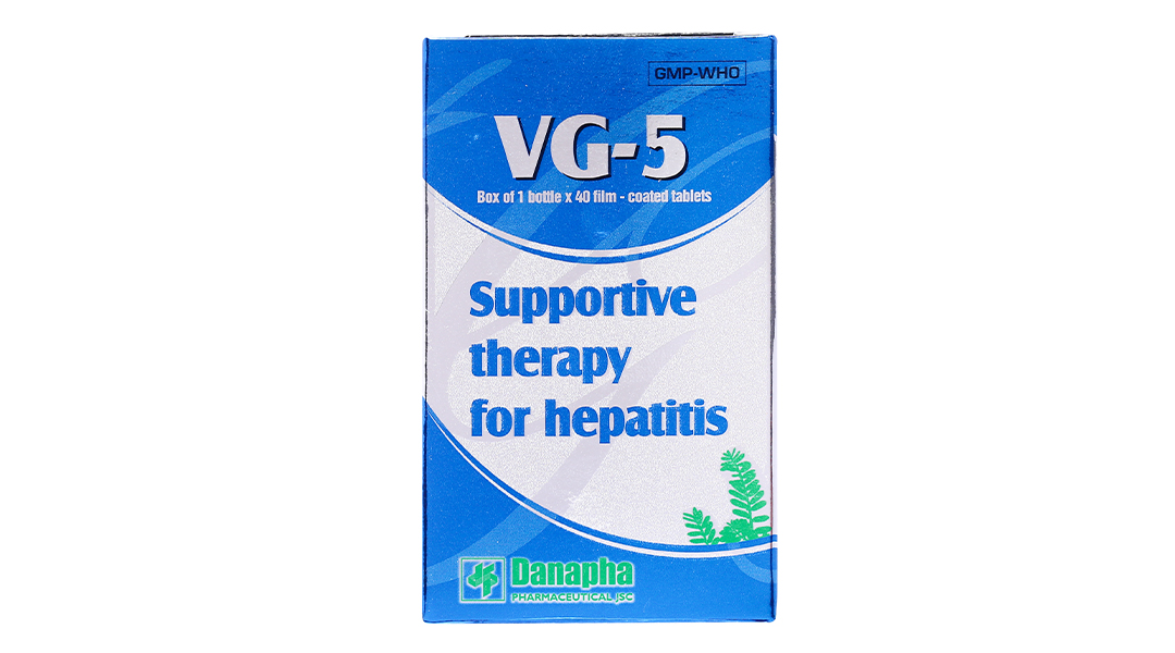 VG-5 hạ men gan, tăng cường chức năng ga, bổ gan