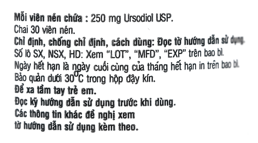 Pms-Ursodiol C 250mg hỗ trợ trị bệnh lý về gan mật