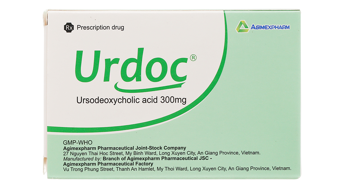 Urdoc 300mg hỗ trợ trị bệnh lý về gan mật