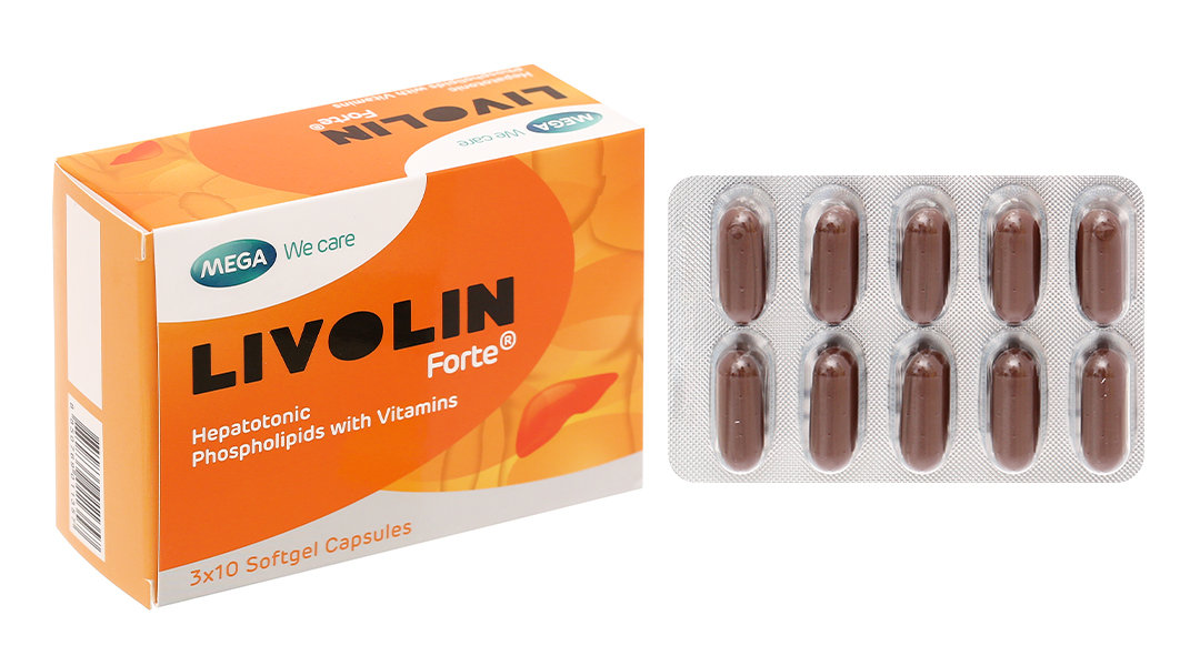 Livolin Forte hỗ trợ trị các bệnh lý về gan