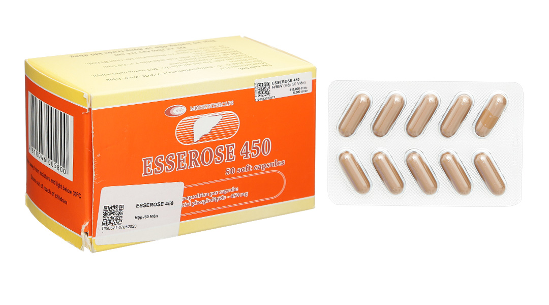 Esserose 450 hỗ trợ trị bệnh lý về gan