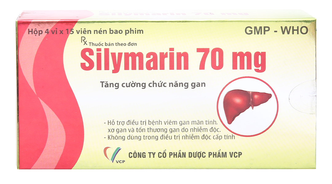 Tác dụng và công dụng của thuốc silymarin 70 mg cho sức khỏe gan