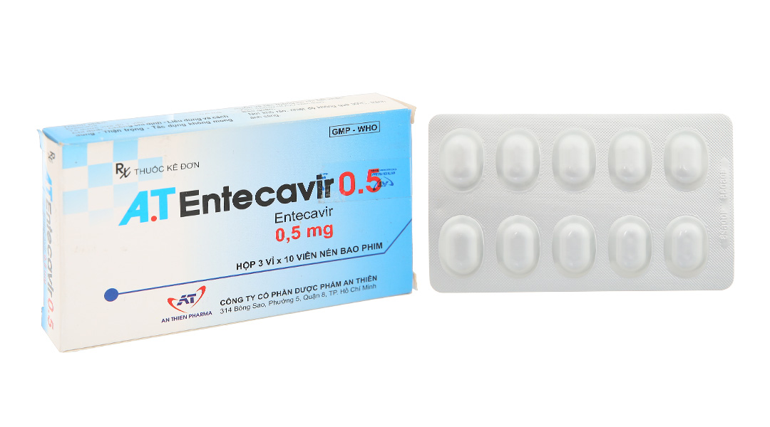 A.T Entecavir 0.5 điều trị viêm gan B