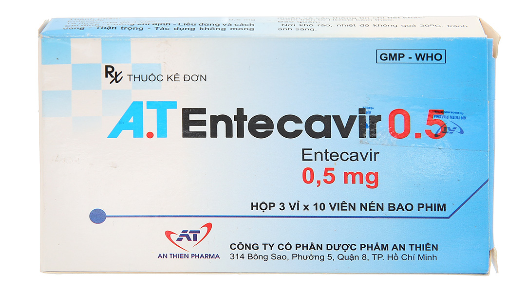 A.T Entecavir 0.5 điều trị viêm gan B