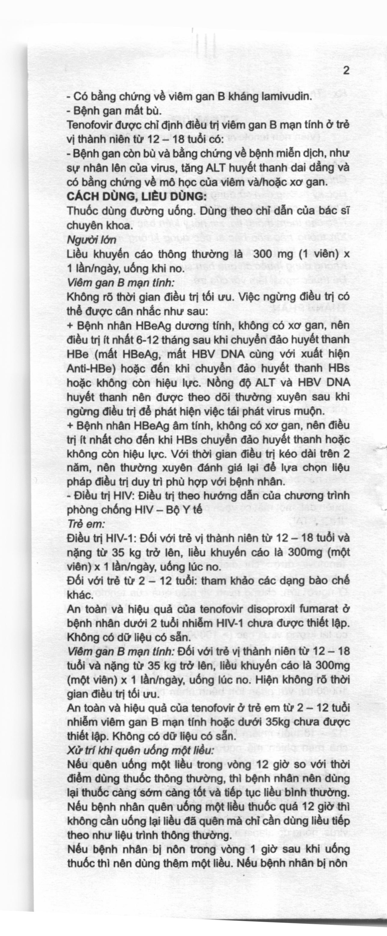 Stemvir 300mg thuốc kháng virus, trị viêm gan B
