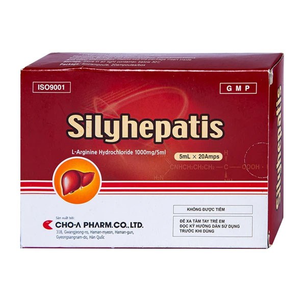 Siro Silyhepatis trị duy trì tăng amoniac máu