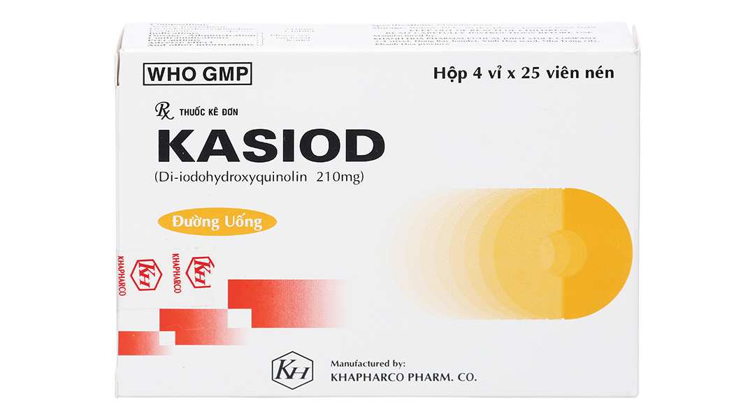 Kasiod 210mg trị tiêu chảy, kiết lỵ