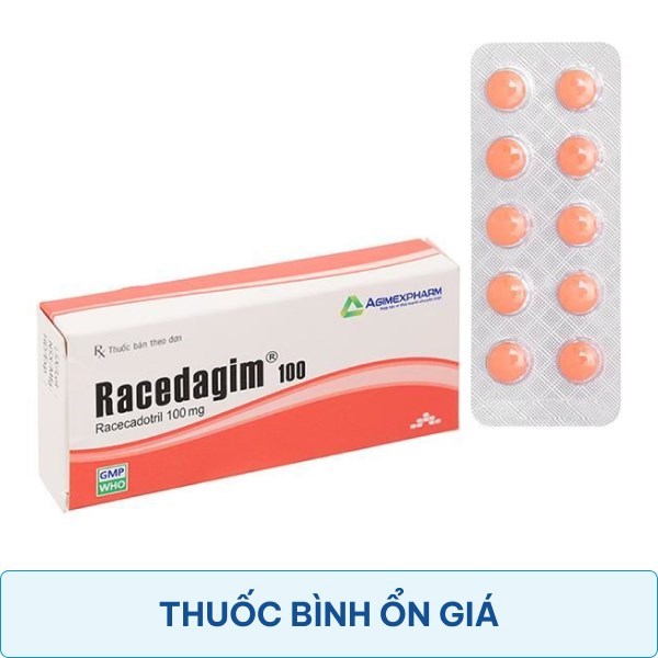 Racedagim 100 trị tiêu chảy cấp ở người lớn