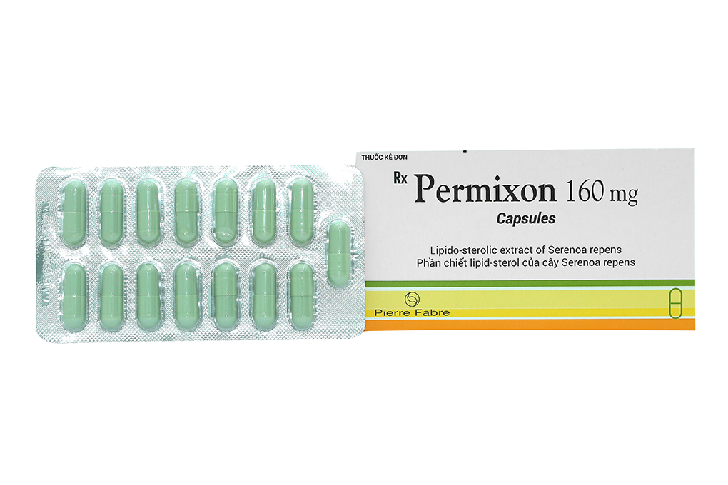 Permixon 160mg trị rối loạn tiểu tiện do phì đại tuyến tiền liệt