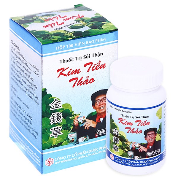 Viên bao phim Kim Tiền Thảo OPC trị sỏi đường tiết niệu, sỏi thận