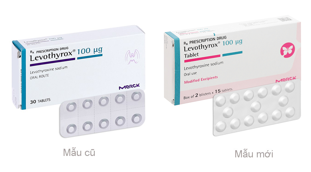 Levothyrox 100µg điều trị bệnh lý tuyến giáp (2 vỉ x 15 viên) - 04/2024 |  nhathuocankhang.com