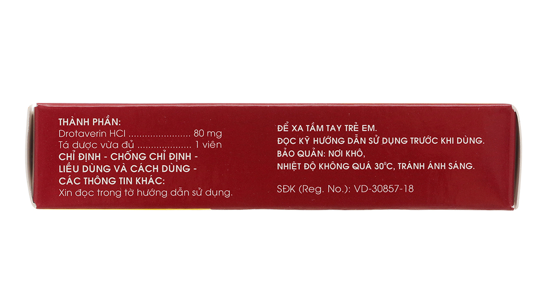Expas Forte 80mg giảm đau do co thắt tiêu hóa