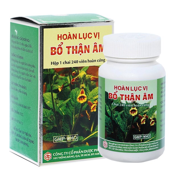 Hoàn Lục Vị Bổ Thận Âm giảm mỏi gối, mồ hôi trộm