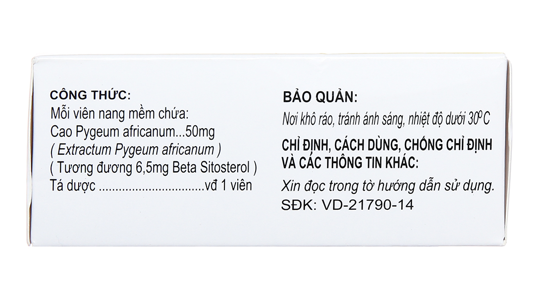 ShineTadeno 50mg trị phì đại tuyến tiền liệt