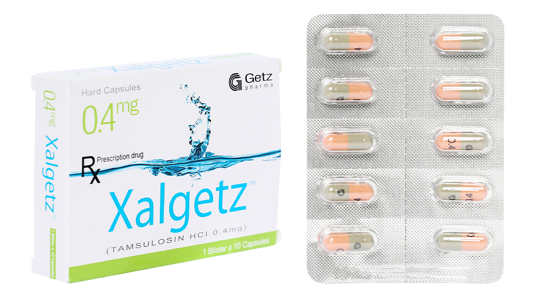 Xalgetz 0.4mg trị phì đại tuyến tiền liệt