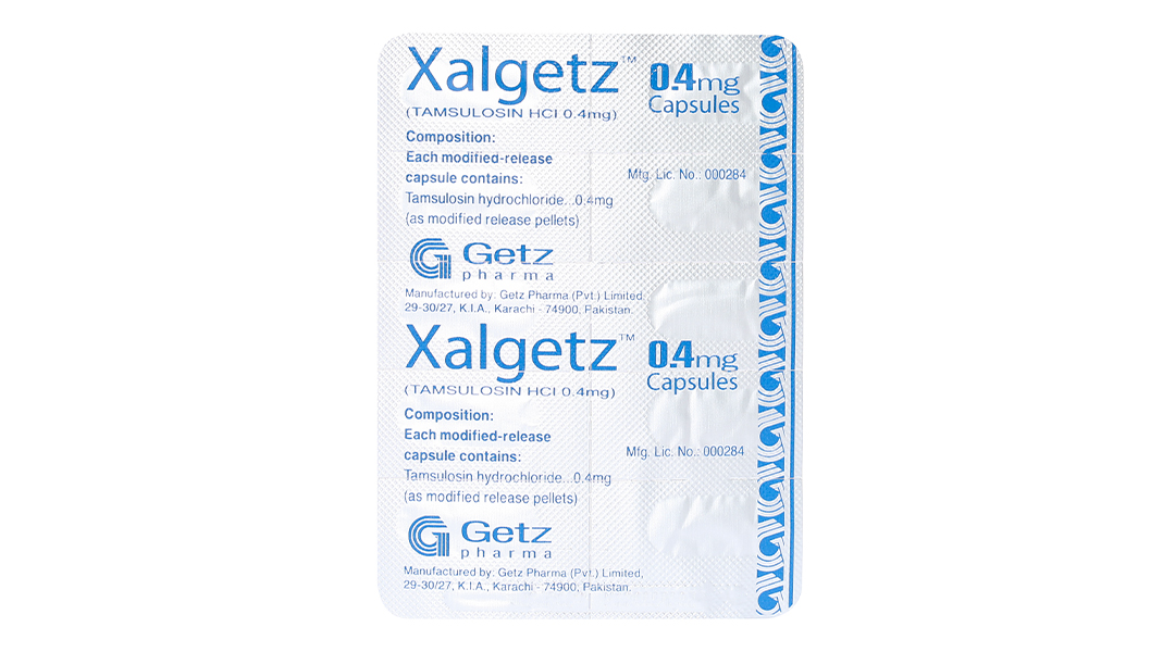Xalgetz 0.4mg trị phì đại tuyến tiền liệt