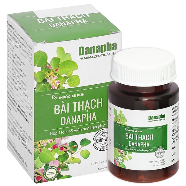 Bài Thạch Danapha điều trị sỏi thận, sỏi mật