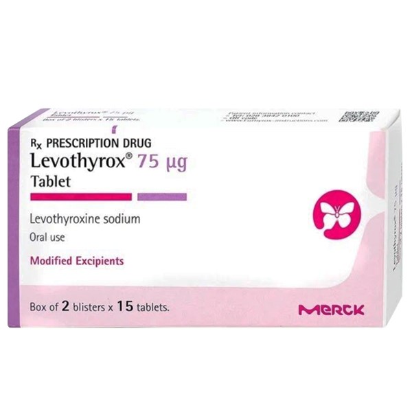 Levothyrox 75µg điều trị bướu giáp đơn thuần lành tính