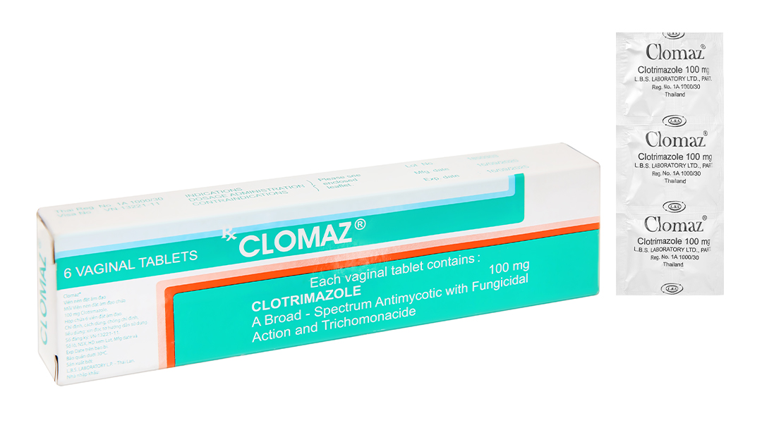 Viên đặt phụ khoa Clotrimazole 100mg có tác dụng chính như thế nào trong điều trị viêm âm đạo và nhiễm nấm Candida?