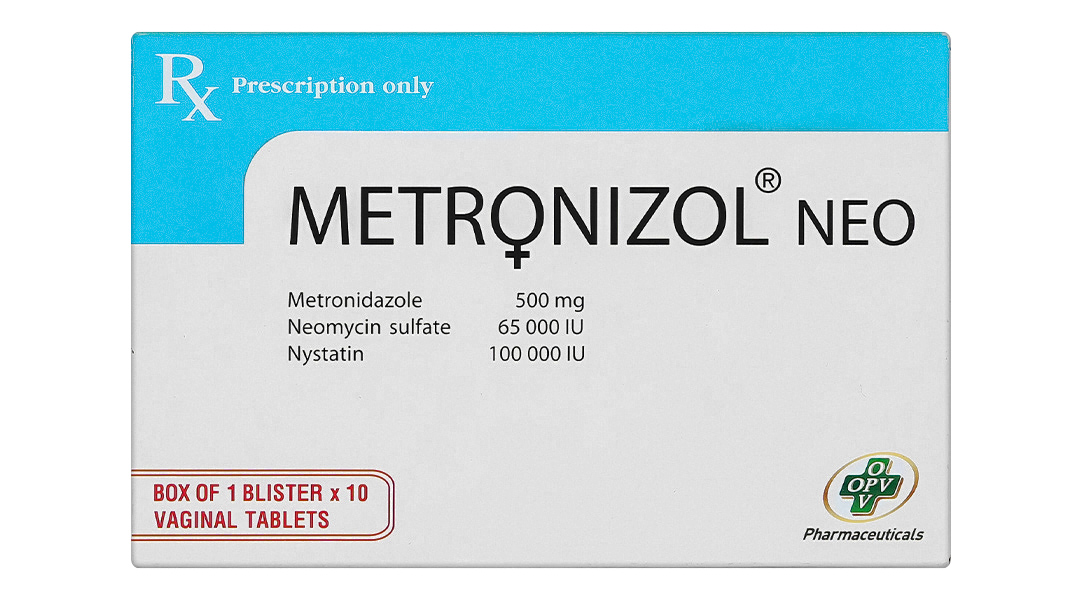 Có các dạng đặt phụ khoa chứa metronidazole nào?