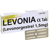 Thuốc tránh thai khẩn cấp Levonia alpha Tab hộp 1 viên