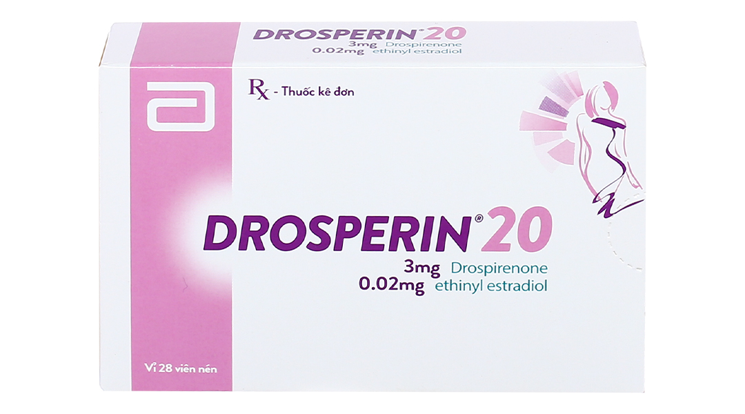 Công dụng và liều lượng sử dụng của thuốc tránh thai drosperin 20 