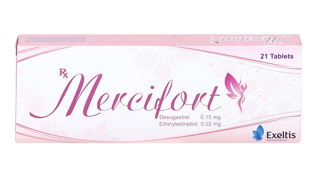 Thành phần và công dụng của thuốc ngừa thai mercifort có đẹp da không phổ biến