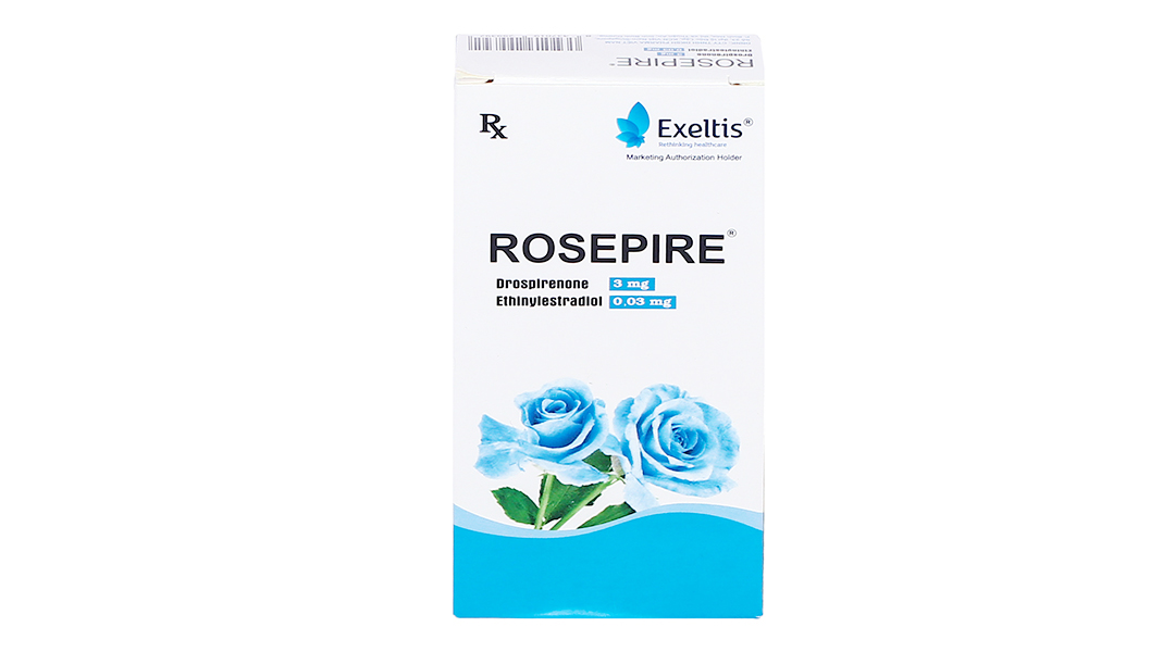 Rosepire 3mg/0.03mg thuốc tránh thai hằng ngày