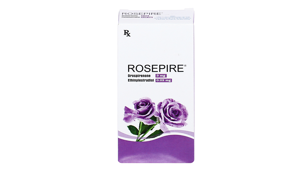 Tìm hiểu về thuốc tránh thai rosepire màu tím hiệu quả và tác dụng phụ