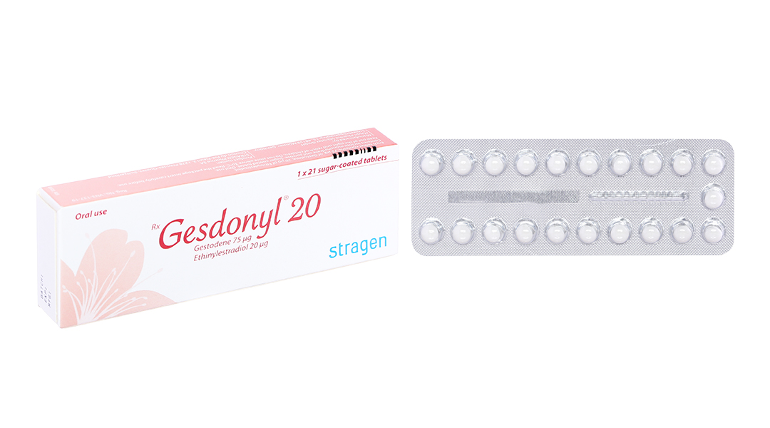 Gesdonyl 20 thuốc tránh thai hằng ngày