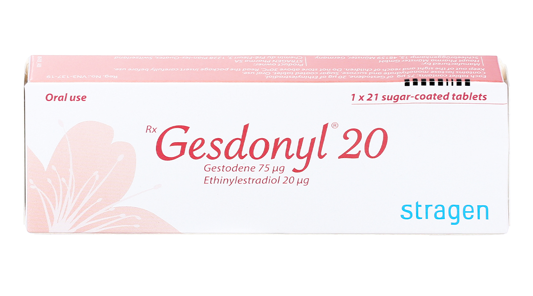 Gesdonyl 20 thuốc tránh thai hằng ngày